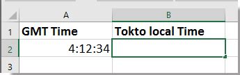 convert gmt to local time.